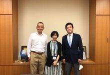 衆院財務金融委員長（前）薗浦健太郎議員訪問